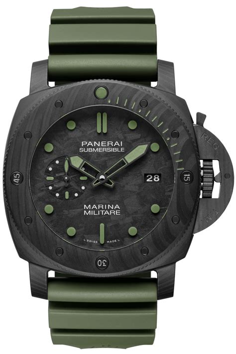 panerai submersible carbotech 47mm|Panerai PAM00961 : Luminor Submersible 47 Marina .